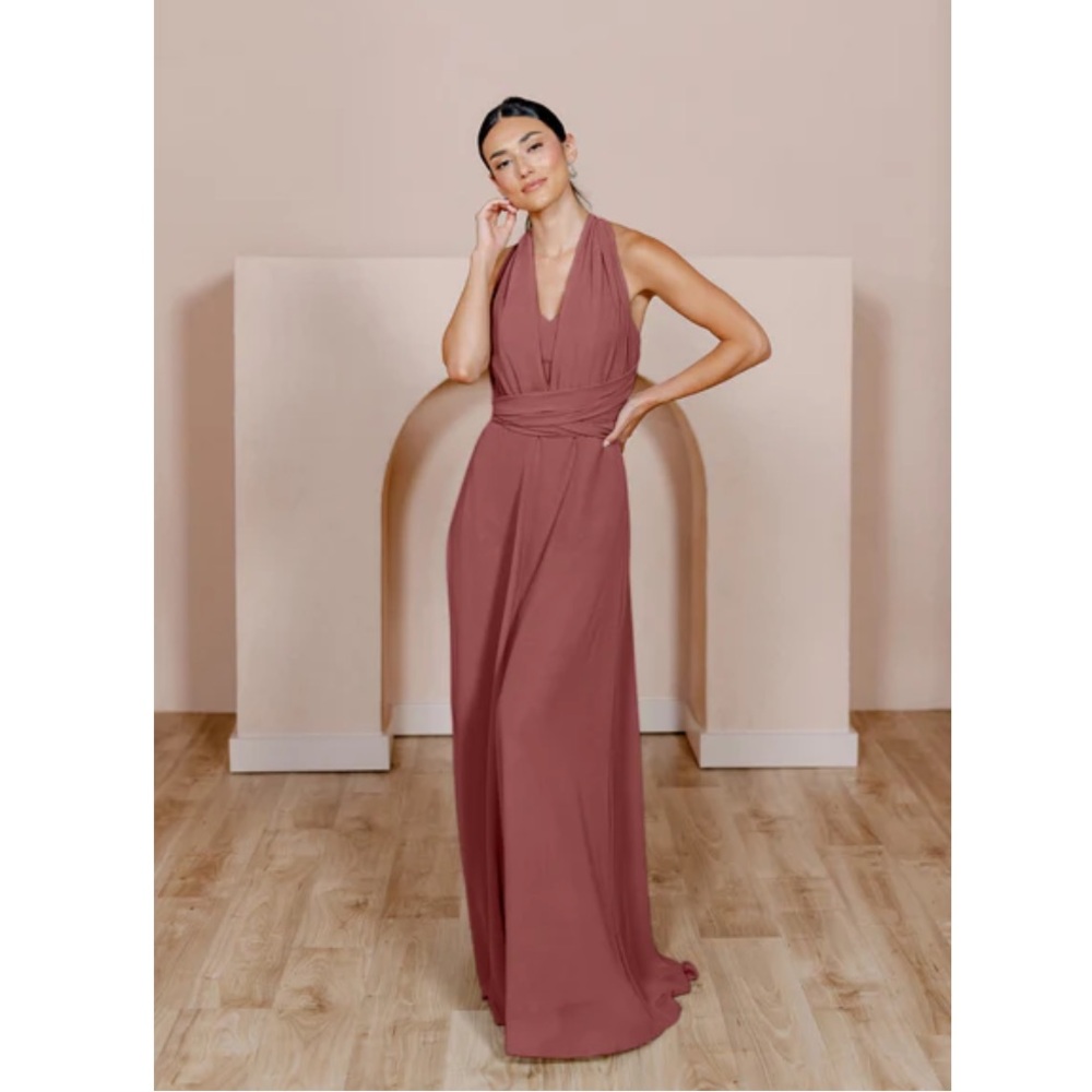 Revelry Devan Convertible Chiffon Dress